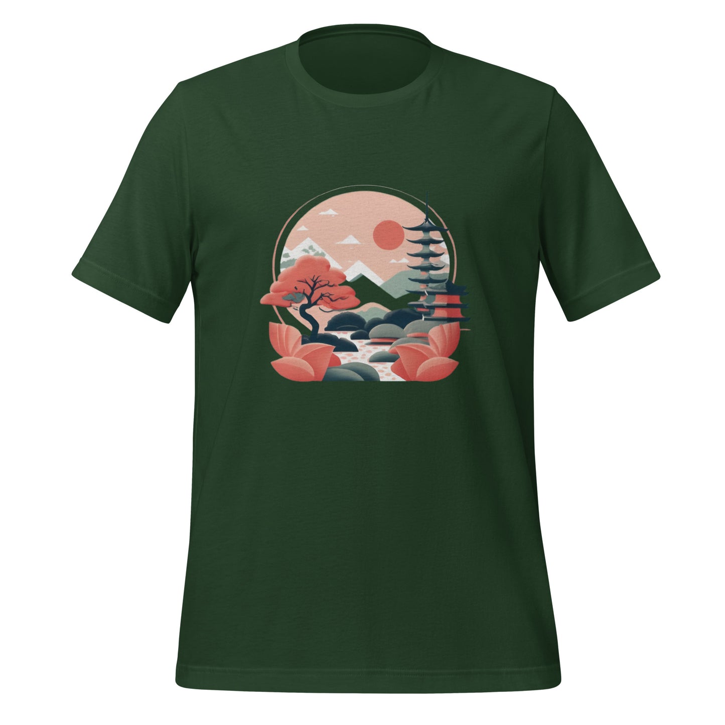 zen garden t-shirt for women