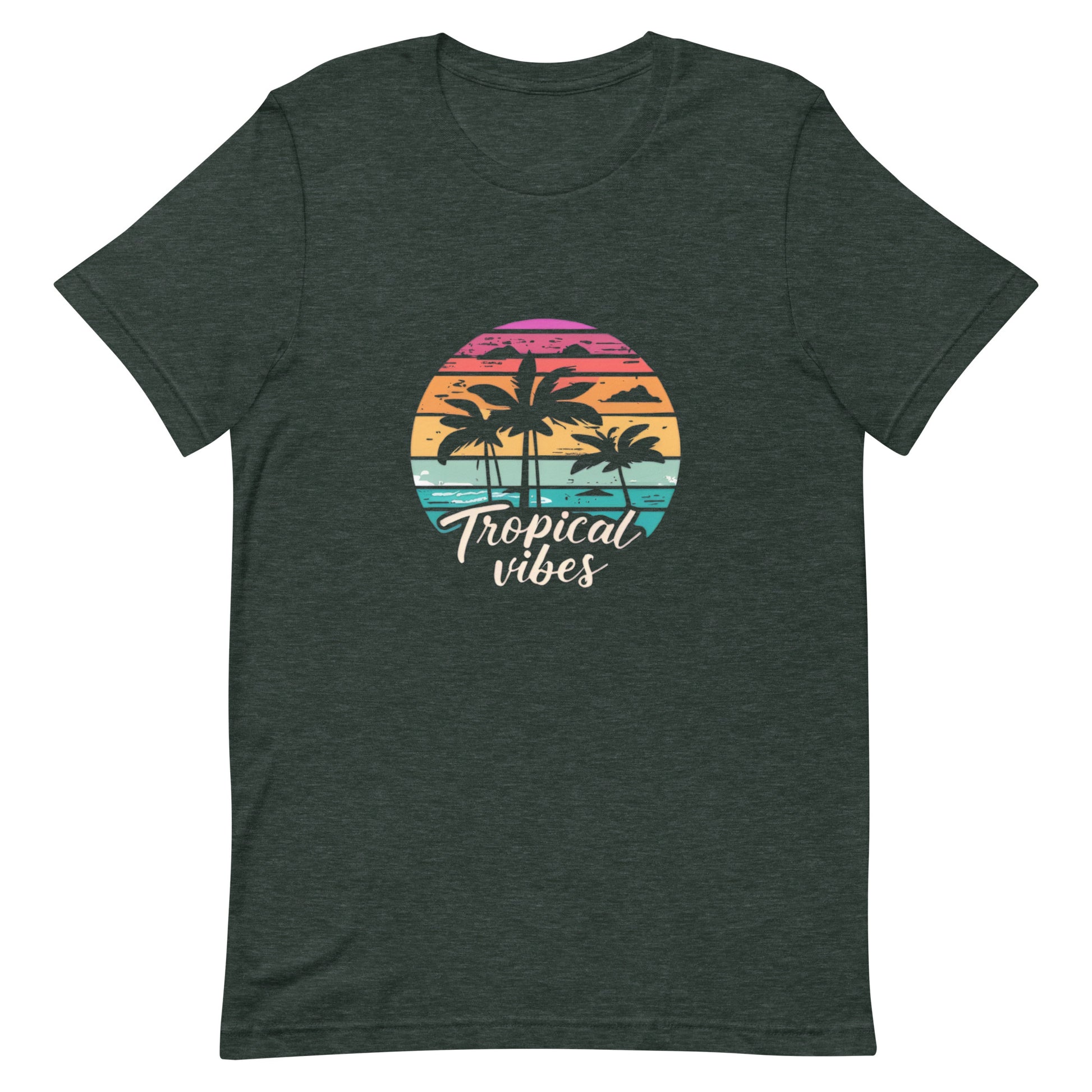 3x unisex tropical t-shirt