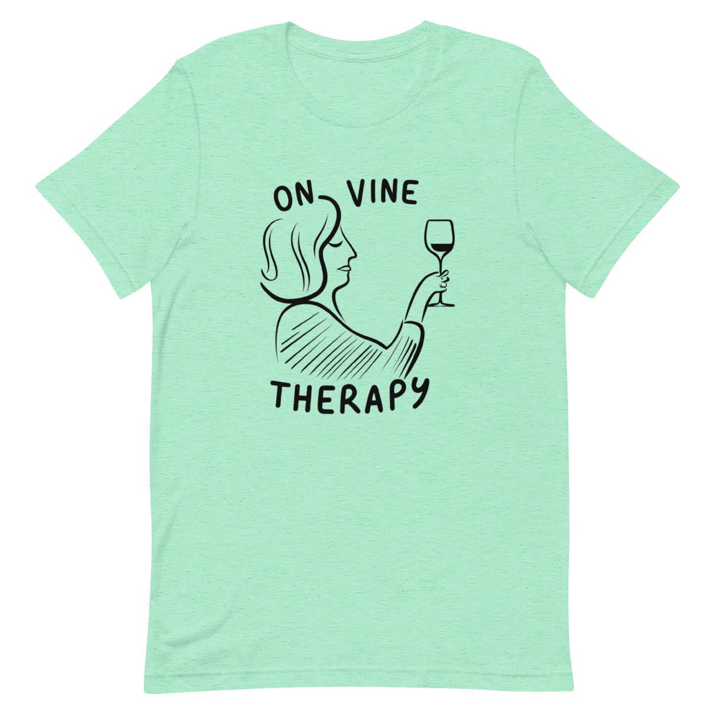 Women's wine drinking t-shirt