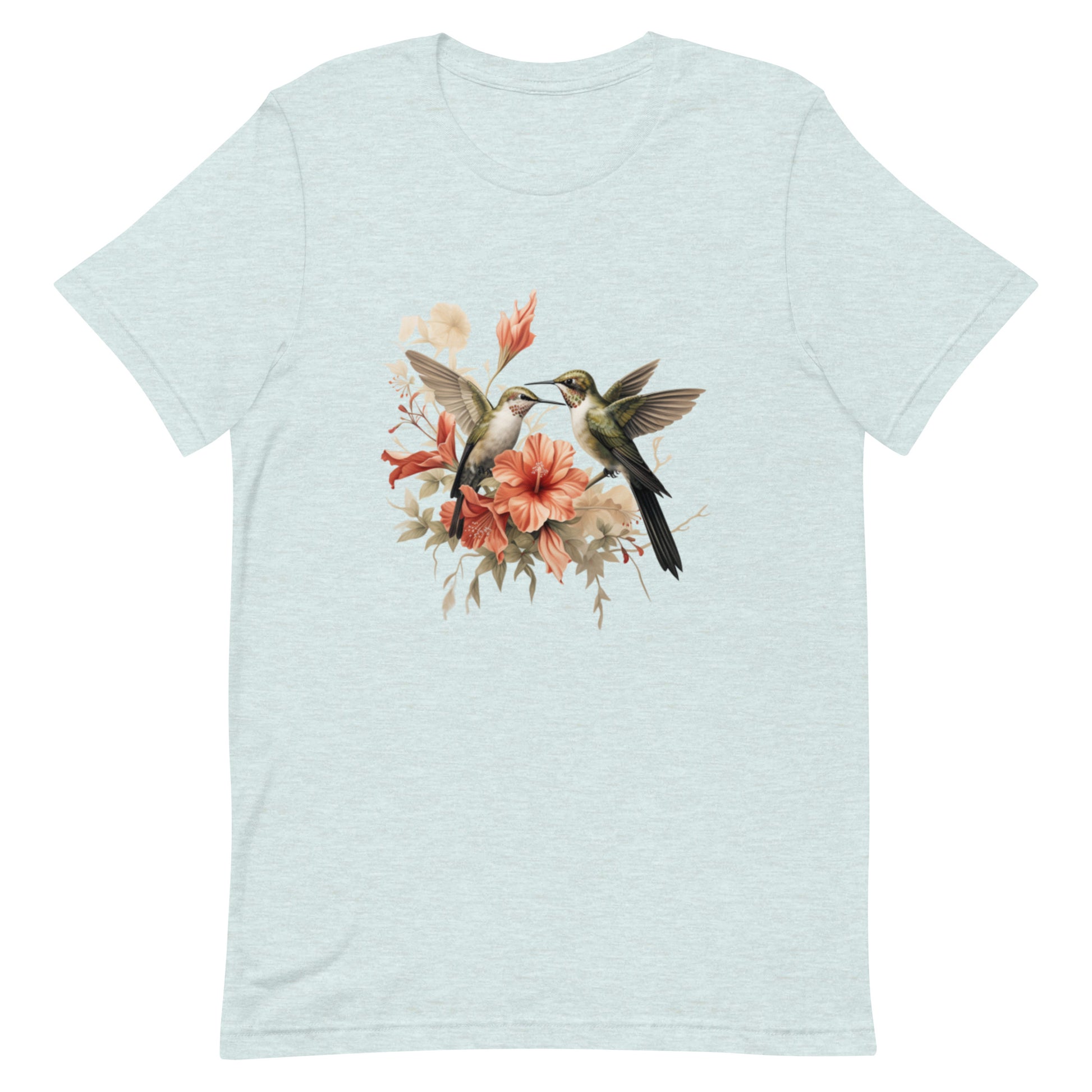 big size women's humming bird shirt