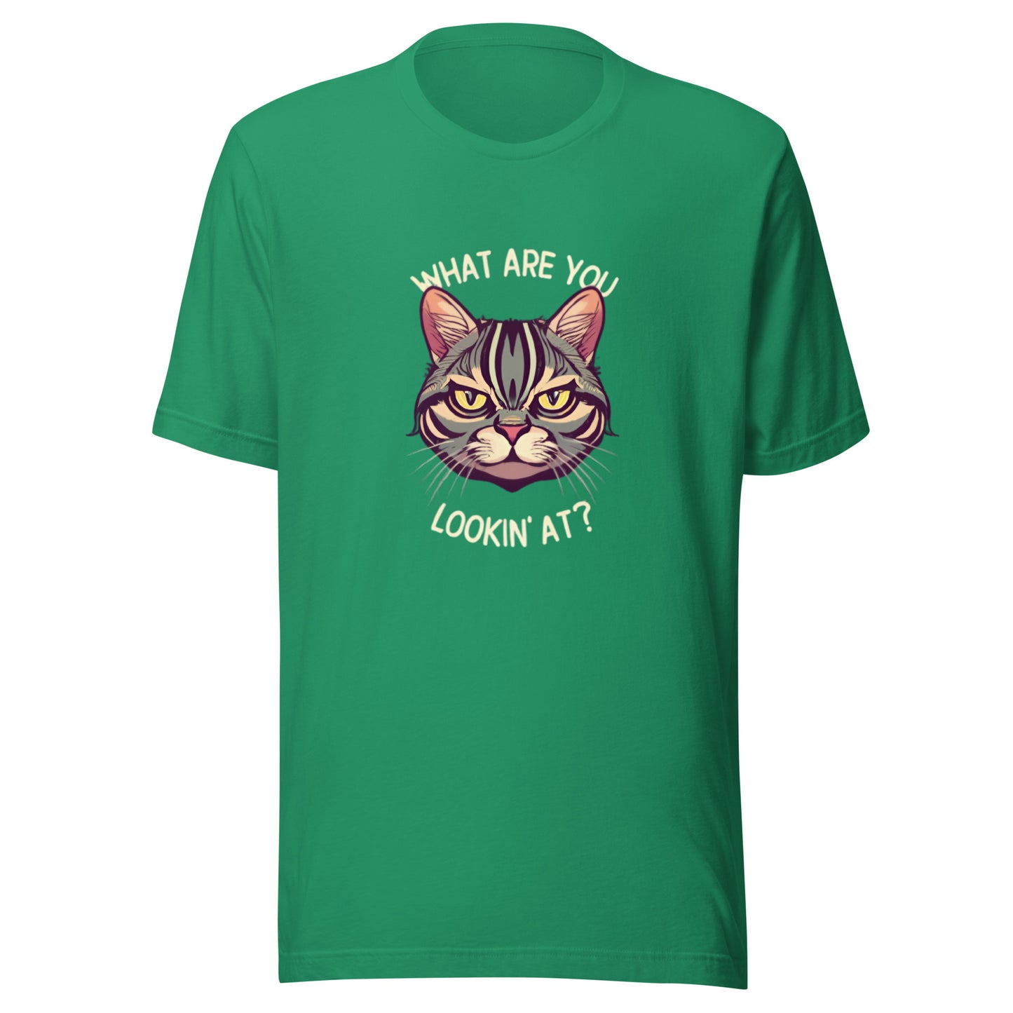 unisex unfriendly cat t-shirt