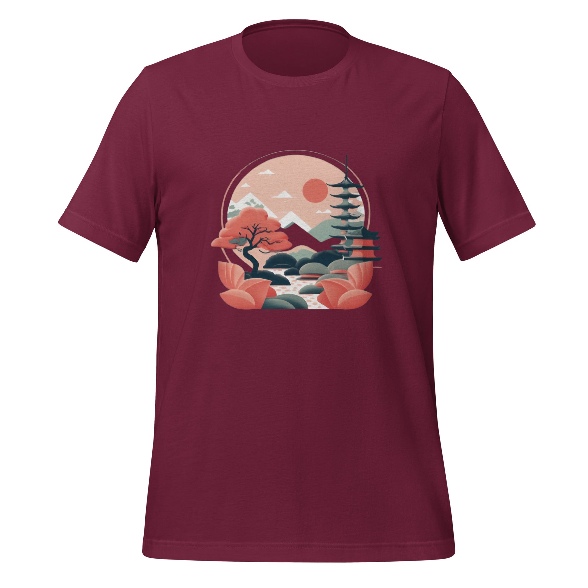 Japanese zen gardent t-shirt