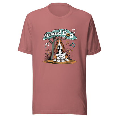 women's Hound Dog Elvis inspired tee