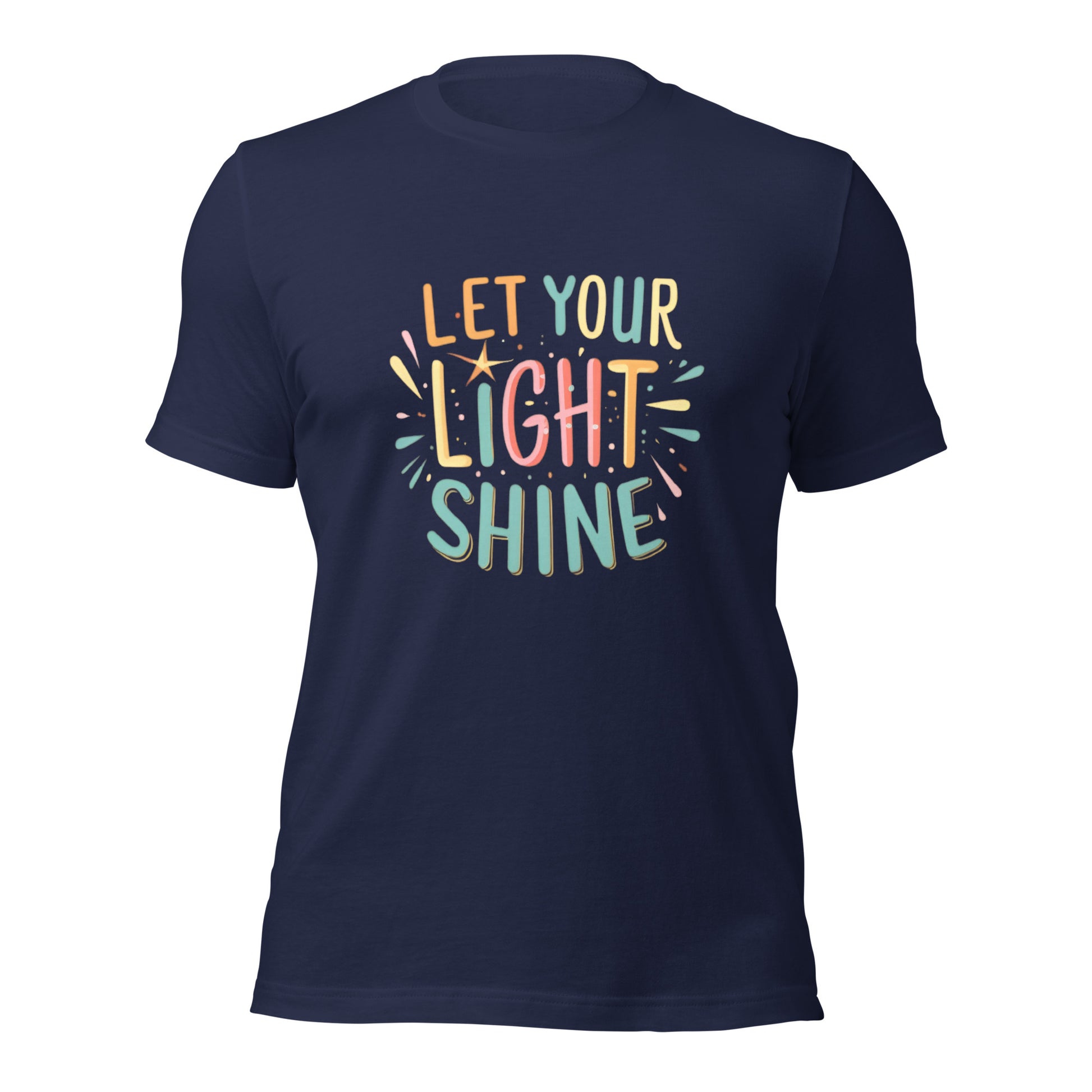 let your light shine t-shirt