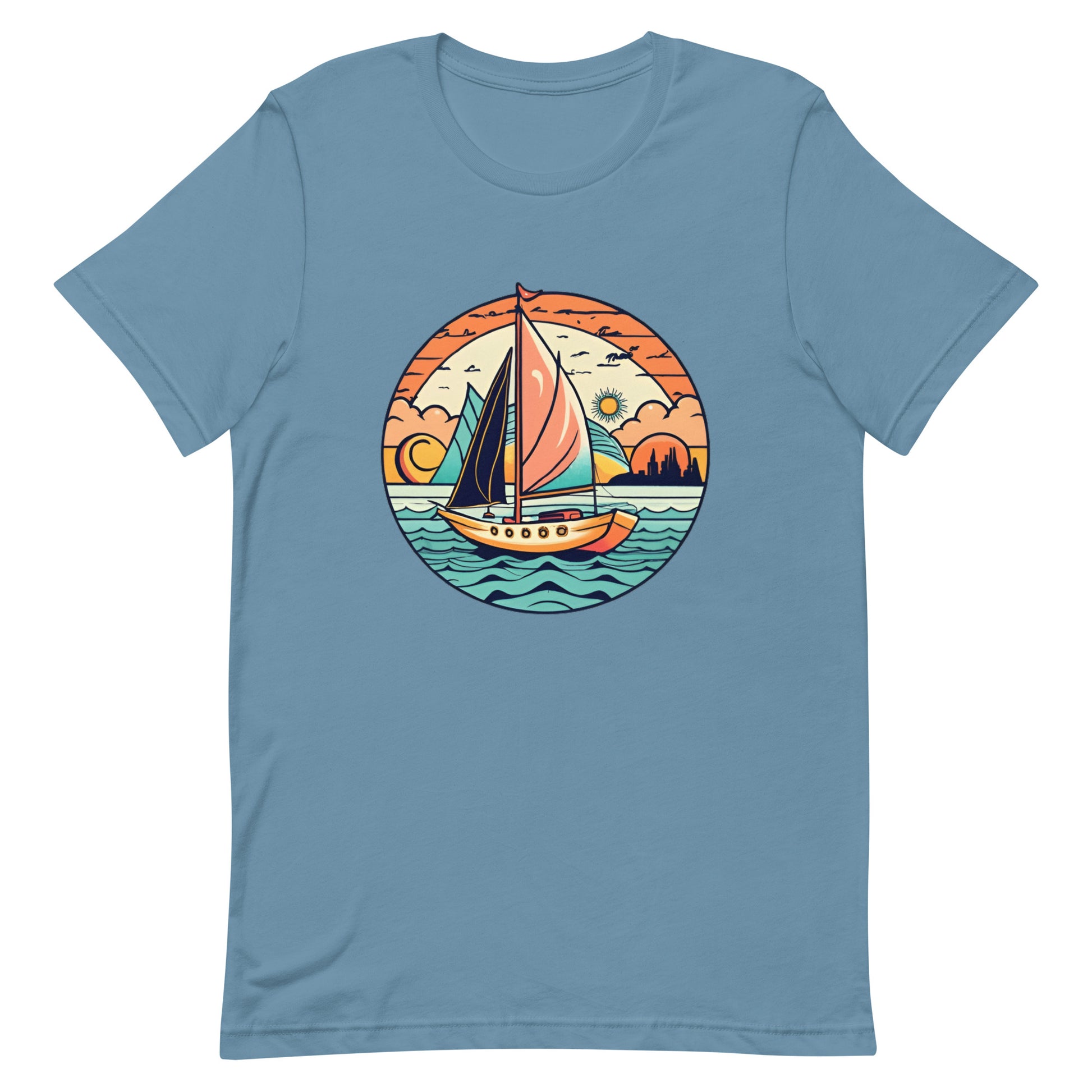 unisex sailing tee