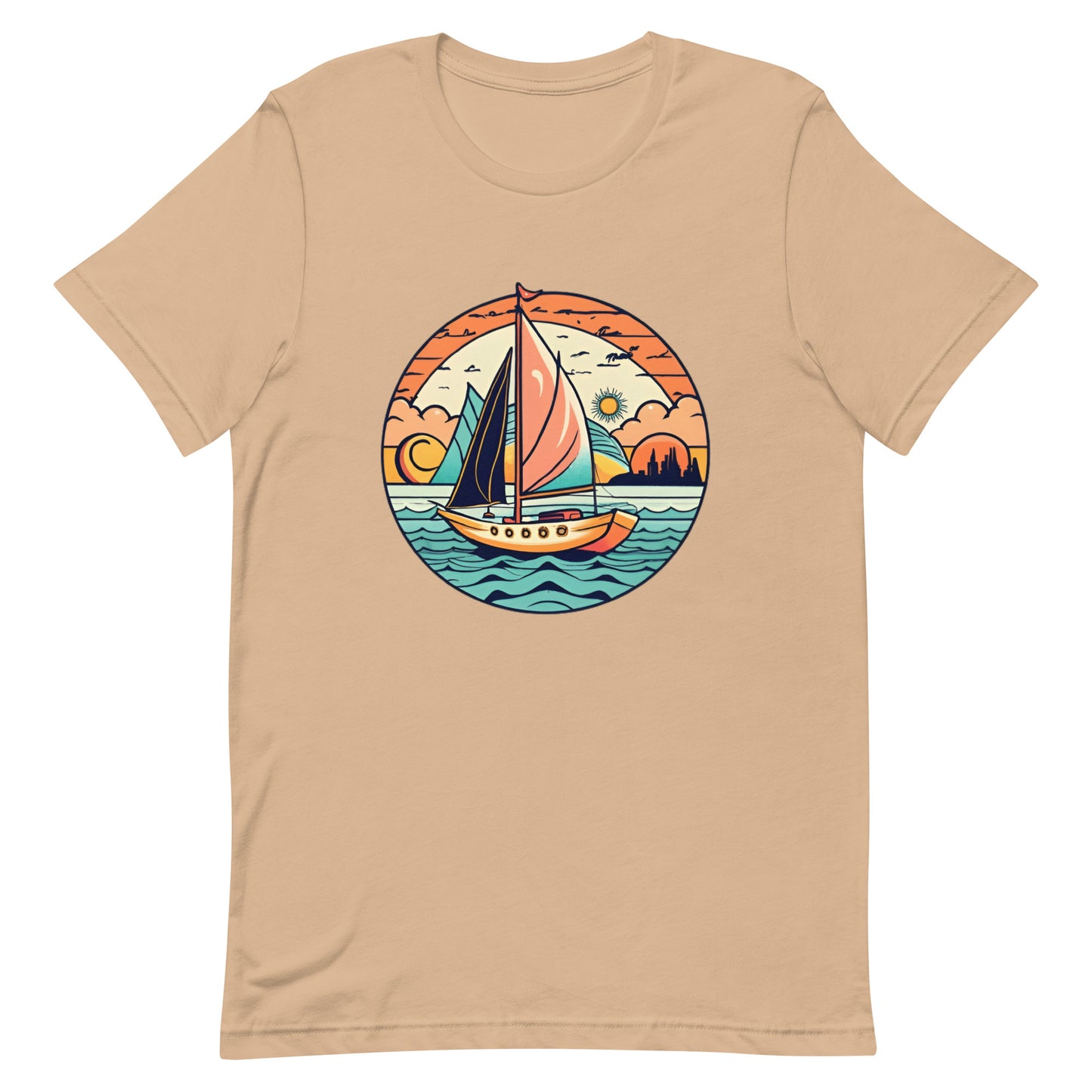 ocean theme t-shirt