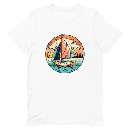 beach theme t-shirt