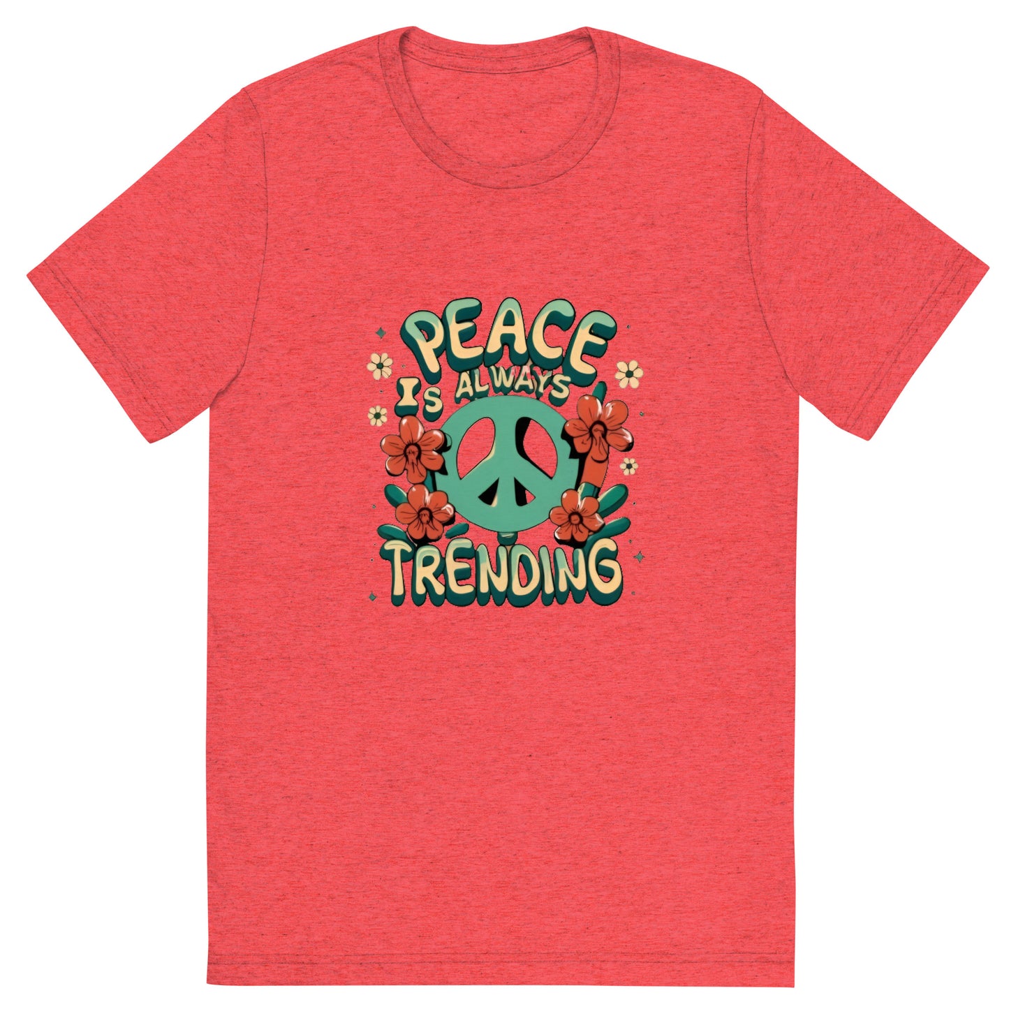 retro peace sign t-shirt