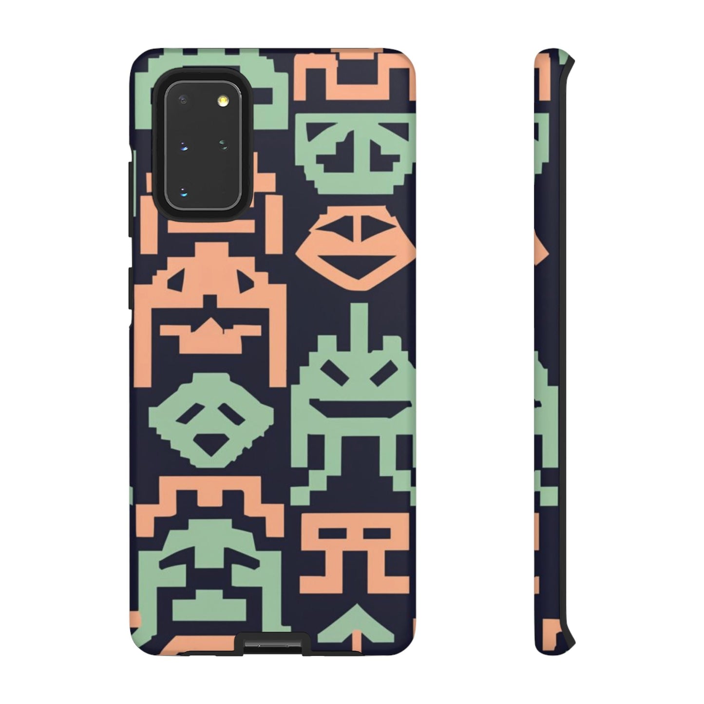 Vintage Video Space Game Graphics Tough Cell Phone Case - Ruppy's Creations