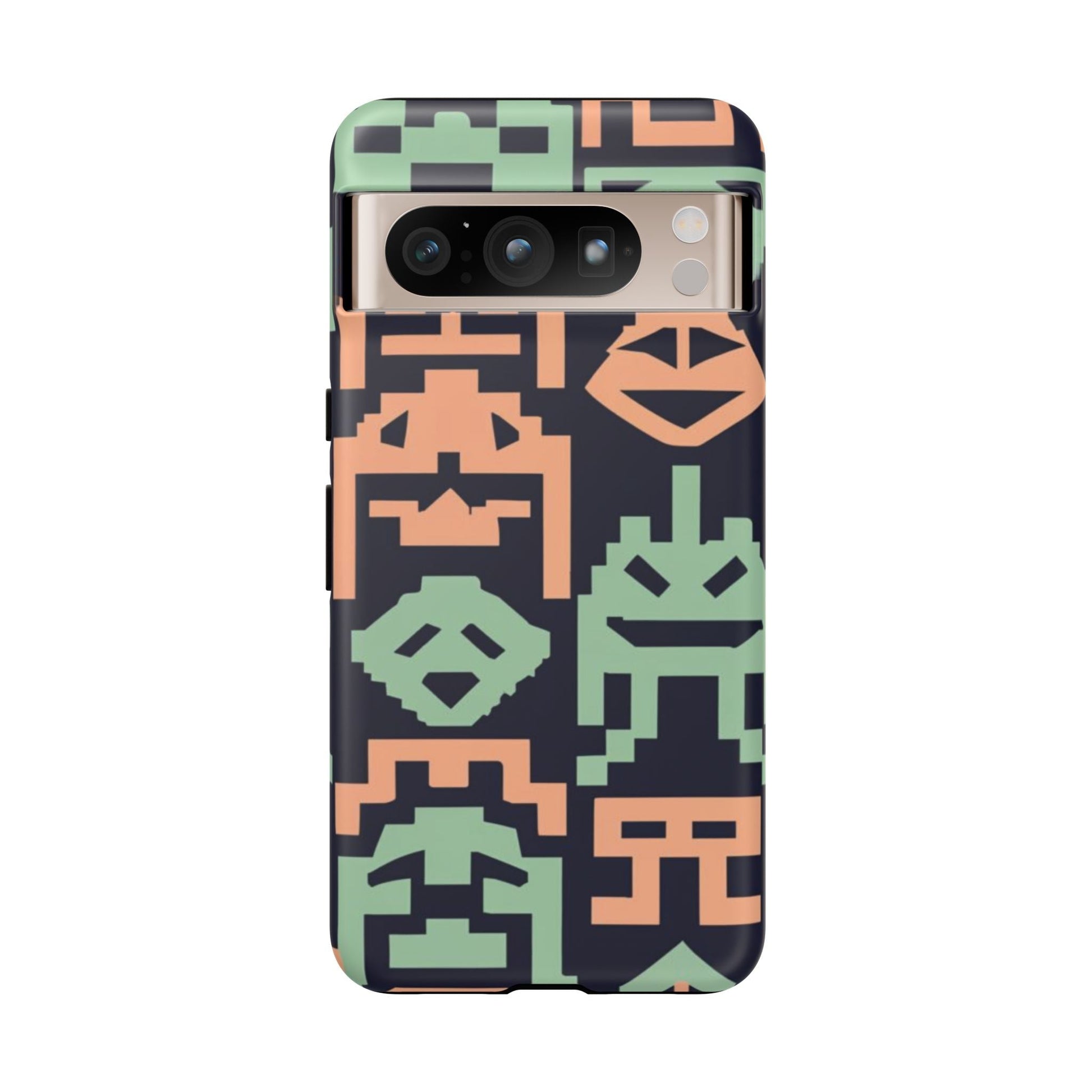 Vintage Video Space Game Graphics Tough Cell Phone Case - Ruppy's Creations