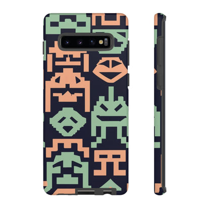 Vintage Video Space Game Graphics Tough Cell Phone Case - Ruppy's Creations