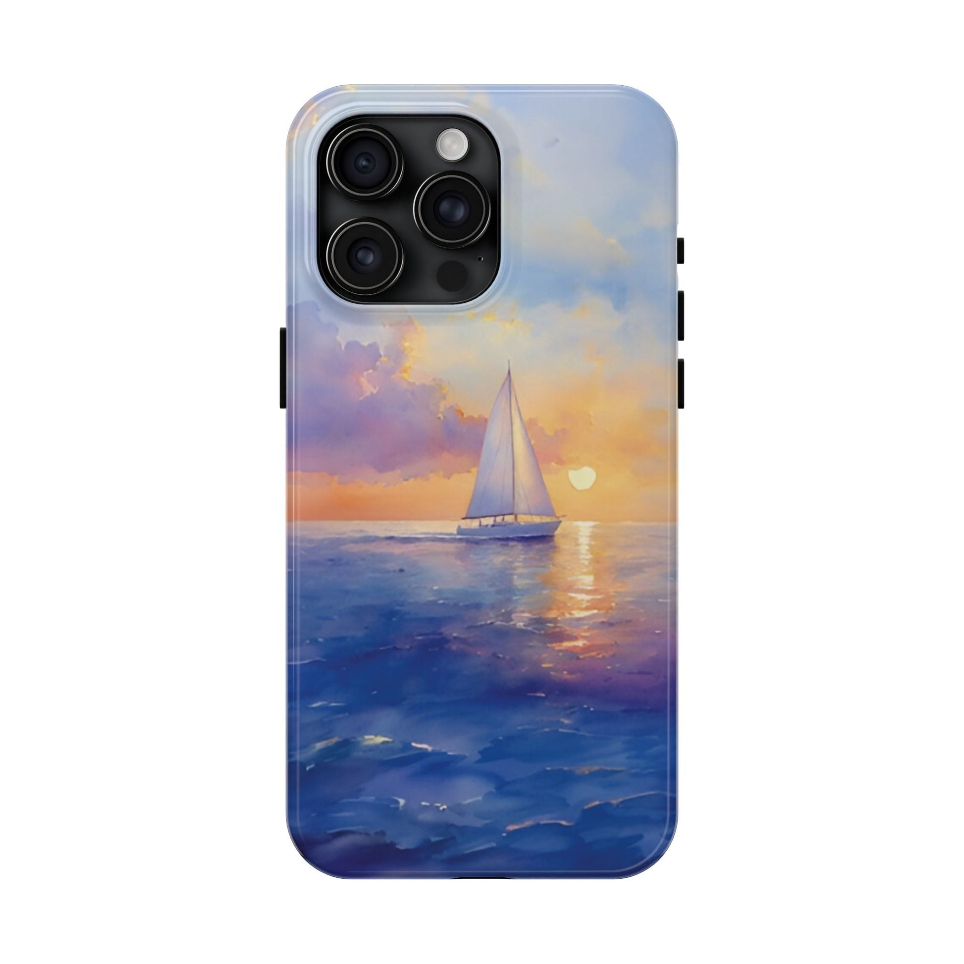 Watercolor Sailing Tough Phone Case for iphone & Samsung - Ruppy's Creations