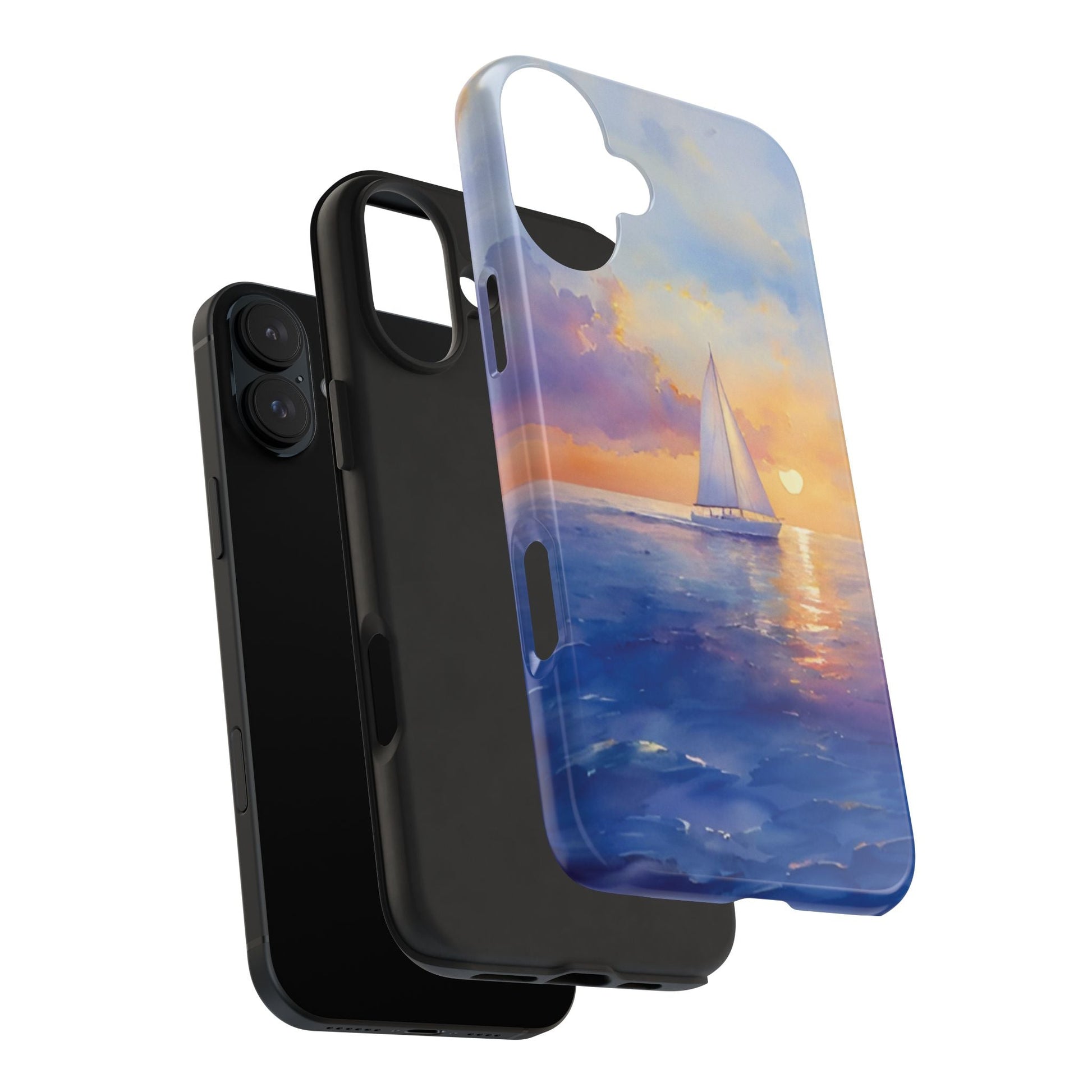 Watercolor Sailing Tough Phone Case for iphone & Samsung - Ruppy's Creations