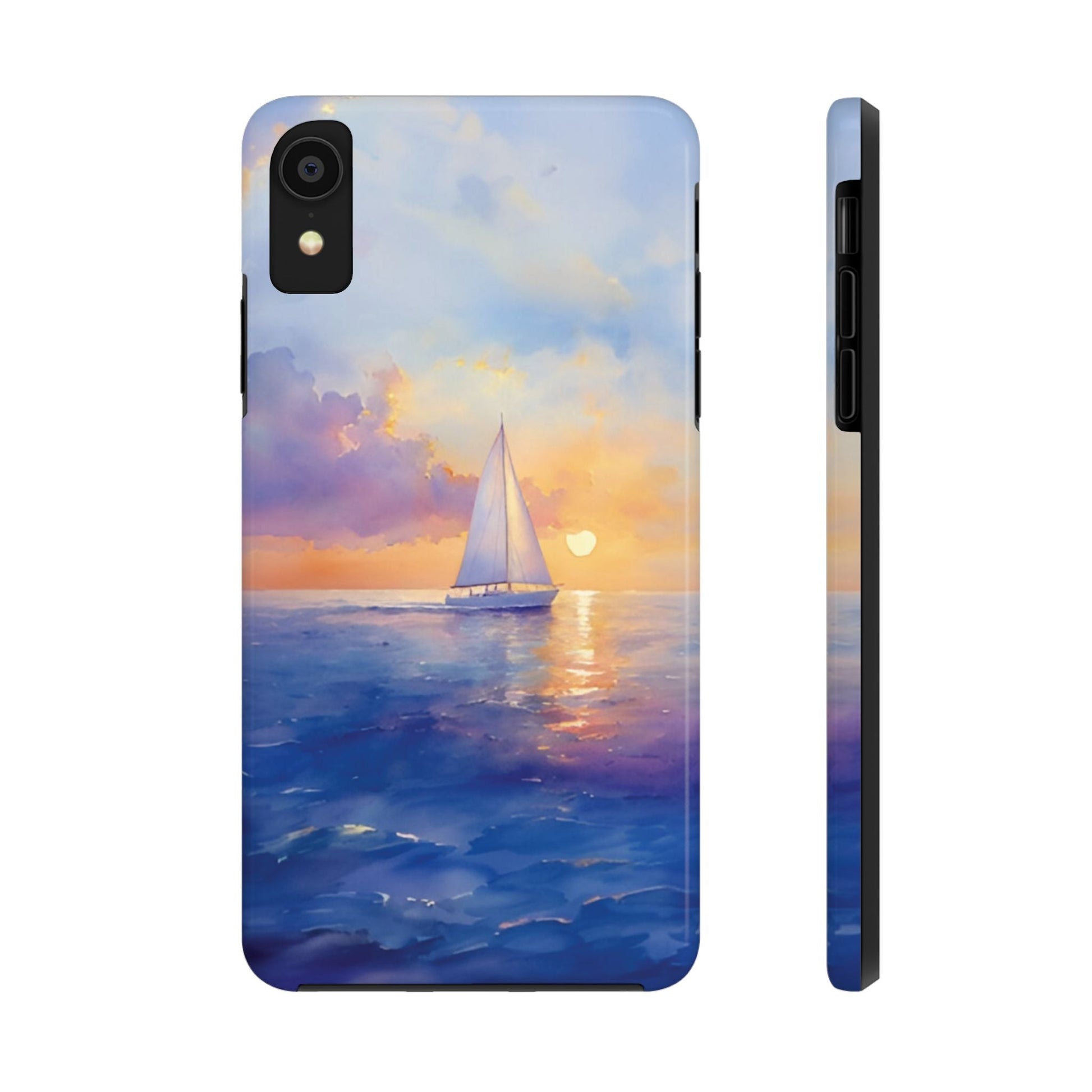 Watercolor Sailing Tough Phone Case for iphone & Samsung - Ruppy's Creations