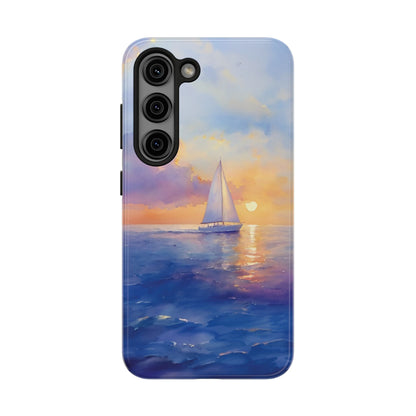 Watercolor Sailing Tough Phone Case for iphone & Samsung - Ruppy's Creations