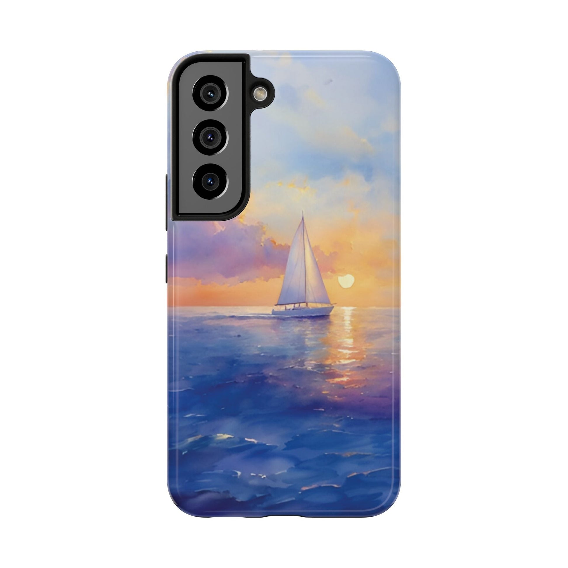 Watercolor Sailing Tough Phone Case for iphone & Samsung - Ruppy's Creations