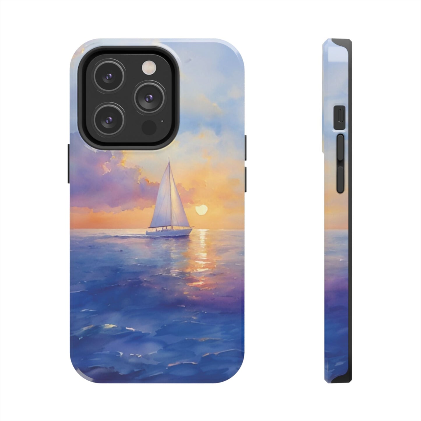 Watercolor Sailing Tough Phone Case for iphone & Samsung - Ruppy's Creations