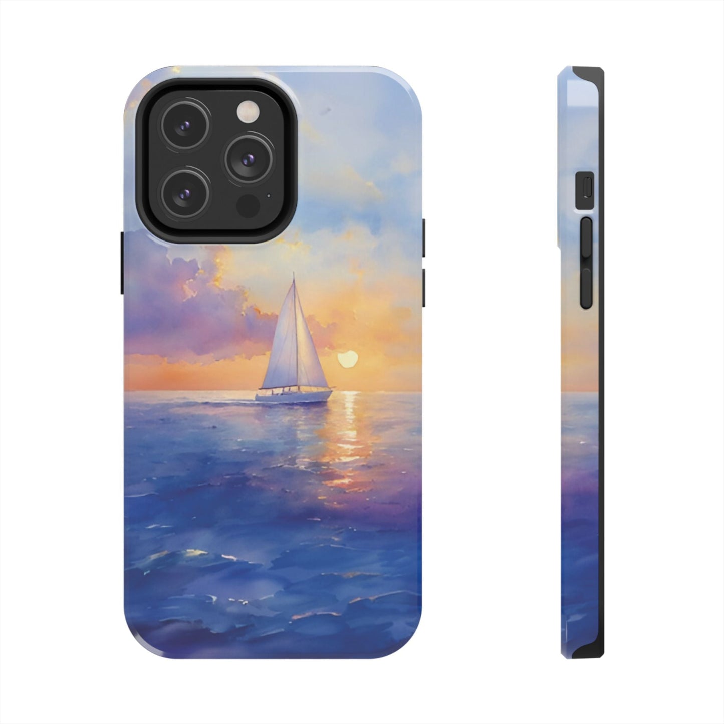 Watercolor Sailing Tough Phone Case for iphone & Samsung - Ruppy's Creations