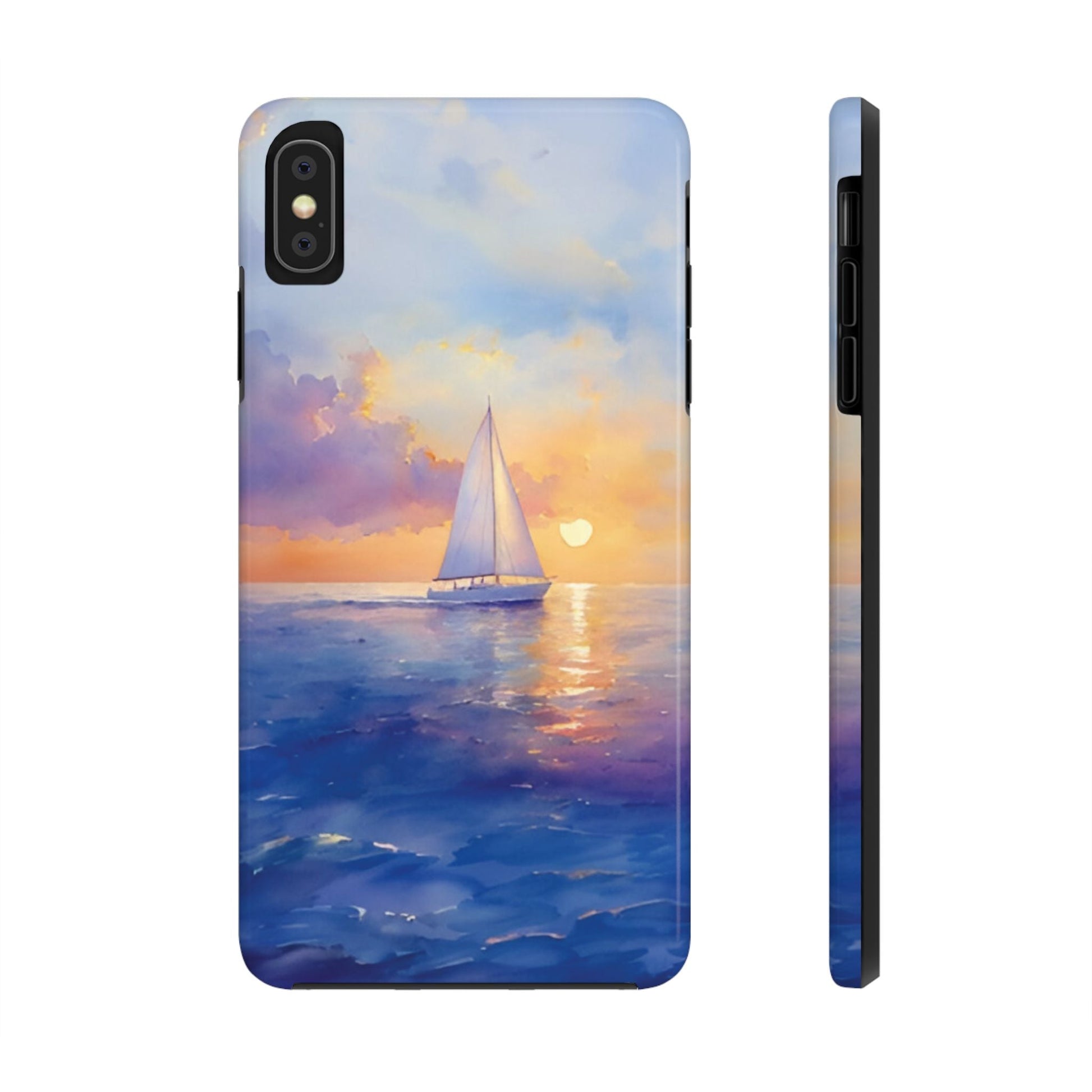 Watercolor Sailing Tough Phone Case for iphone & Samsung - Ruppy's Creations