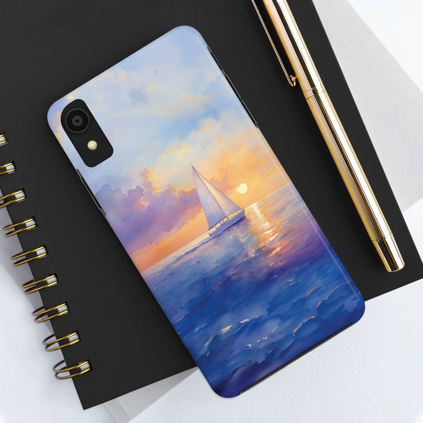 Watercolor Sailing Tough Phone Case for iphone & Samsung - Ruppy's Creations