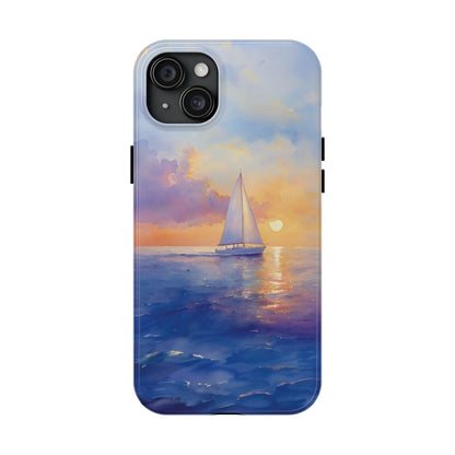 Watercolor Sailing Tough Phone Case for iphone & Samsung - Ruppy's Creations