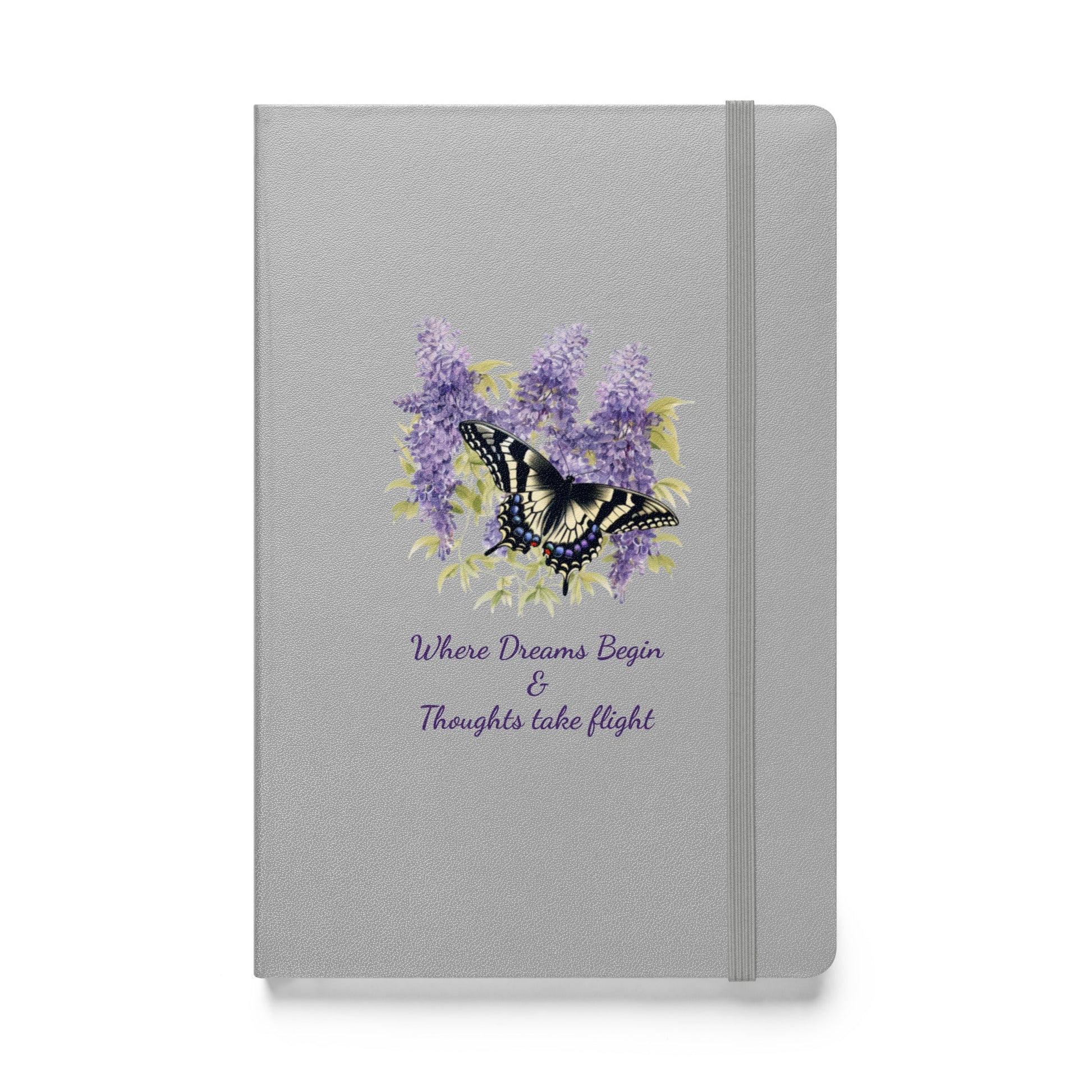 Where Dreams Begin Hardcover Bound Notebook - Ruppy's Creations