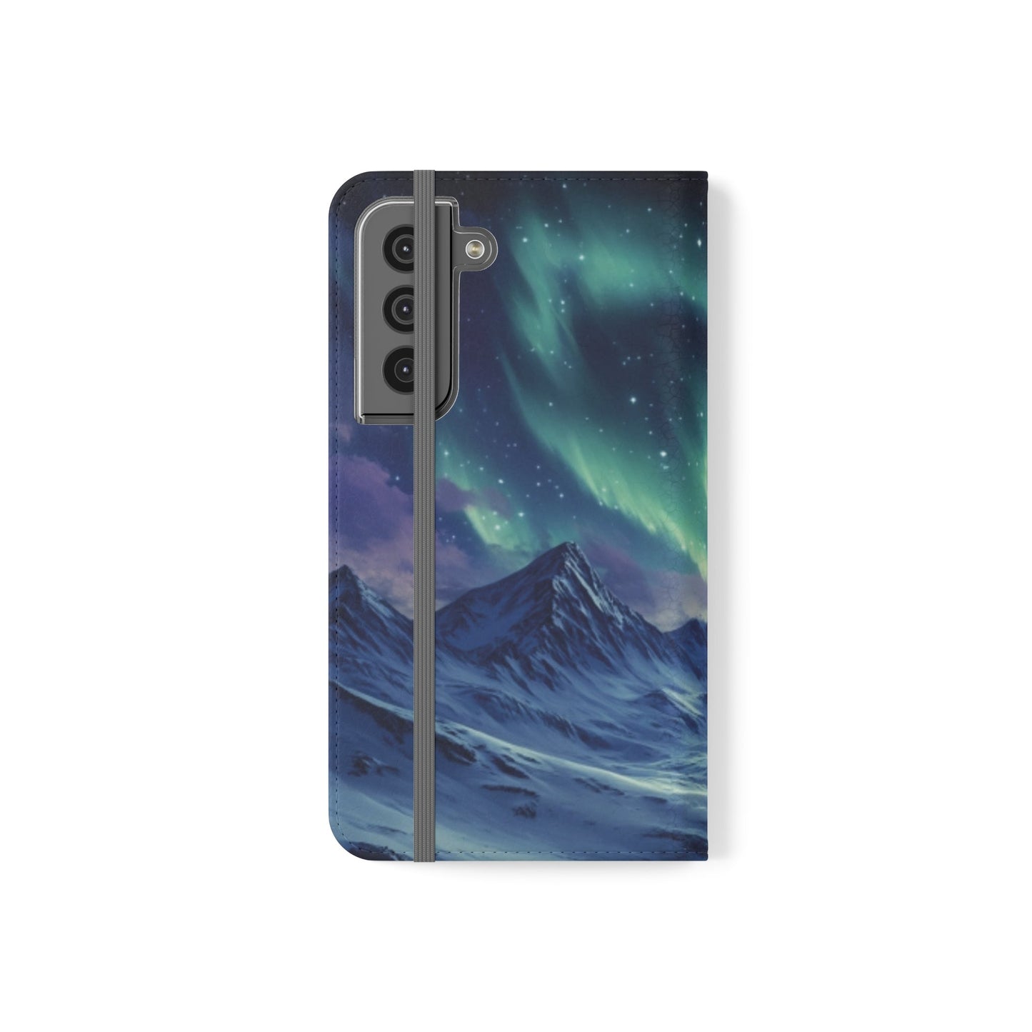 Winter Aurora Folio Phone Case - Ruppy's Creations