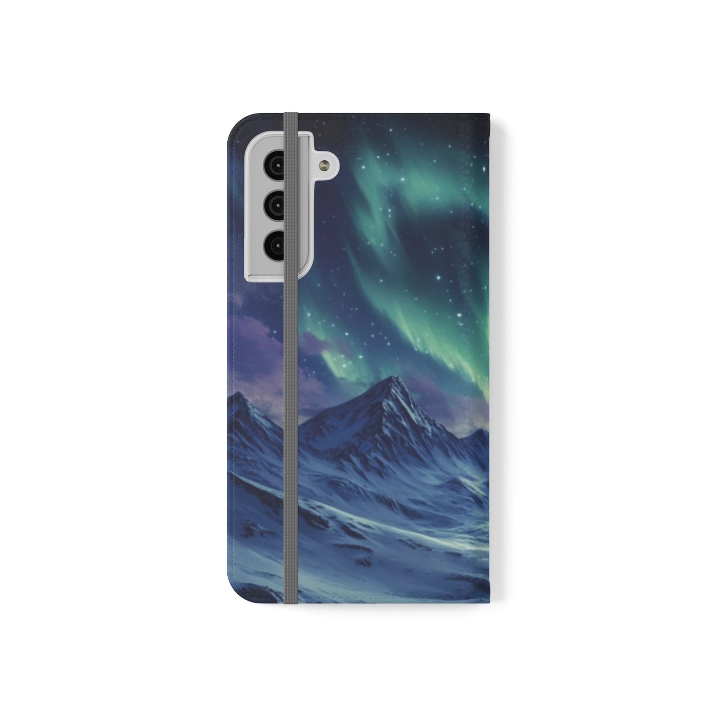 Winter Aurora Folio Phone Case - Ruppy's Creations