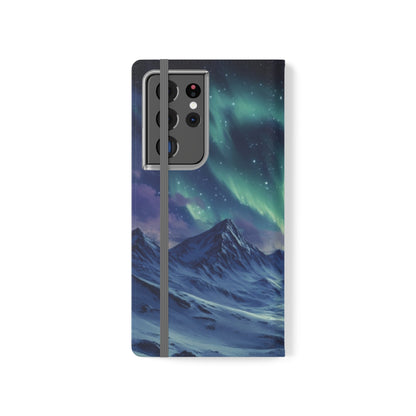 Winter Aurora Folio Phone Case - Ruppy's Creations