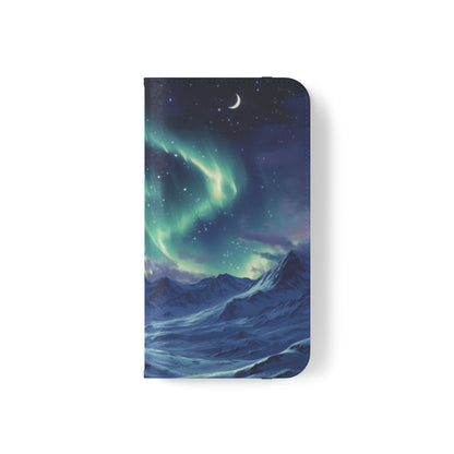 Winter Aurora Folio Phone Case - Ruppy's Creations