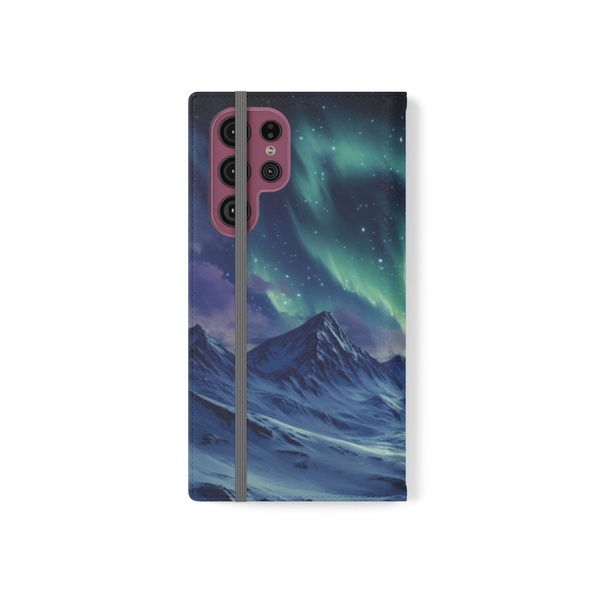 Winter Aurora Folio Phone Case - Ruppy's Creations