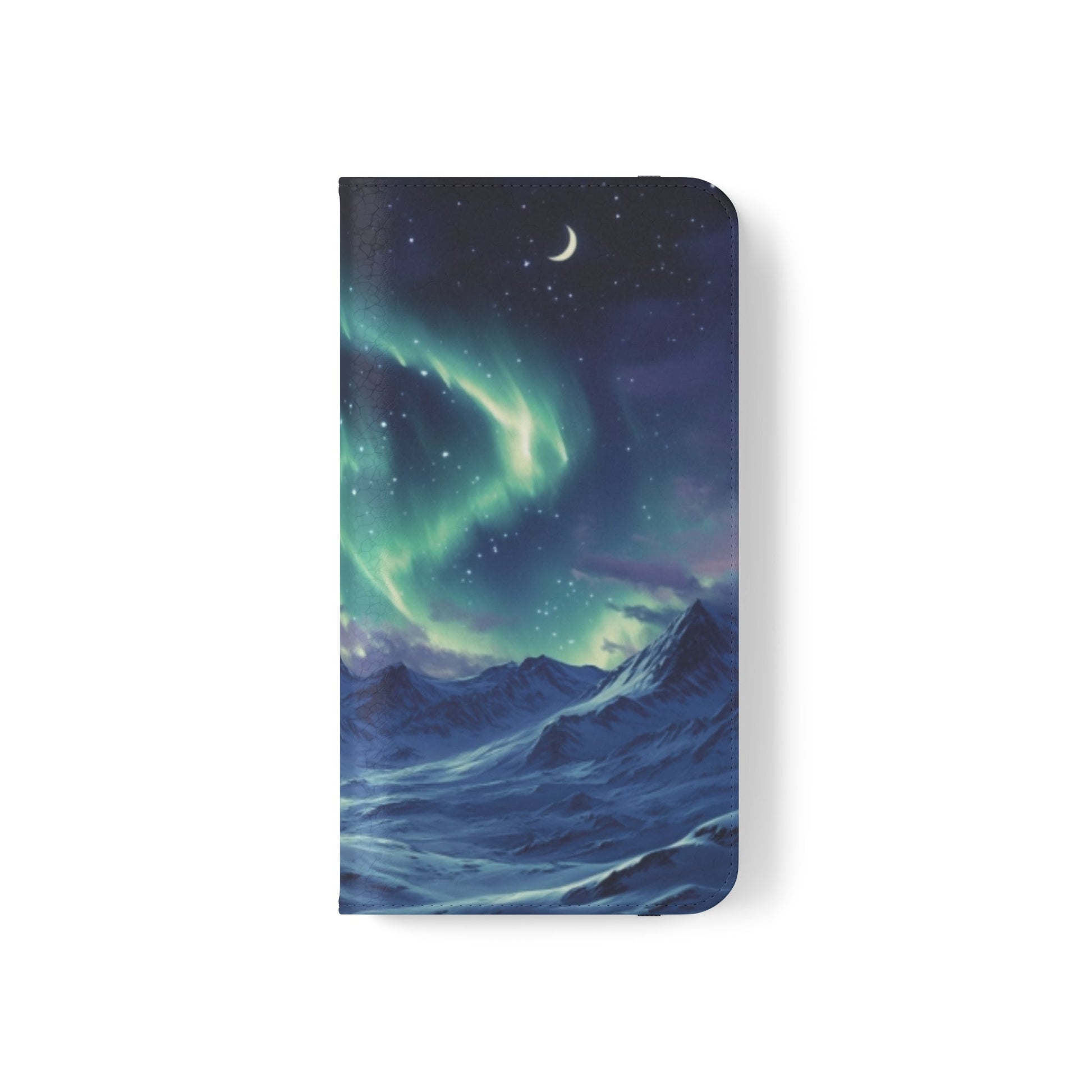 Winter Aurora Folio Phone Case - Ruppy's Creations