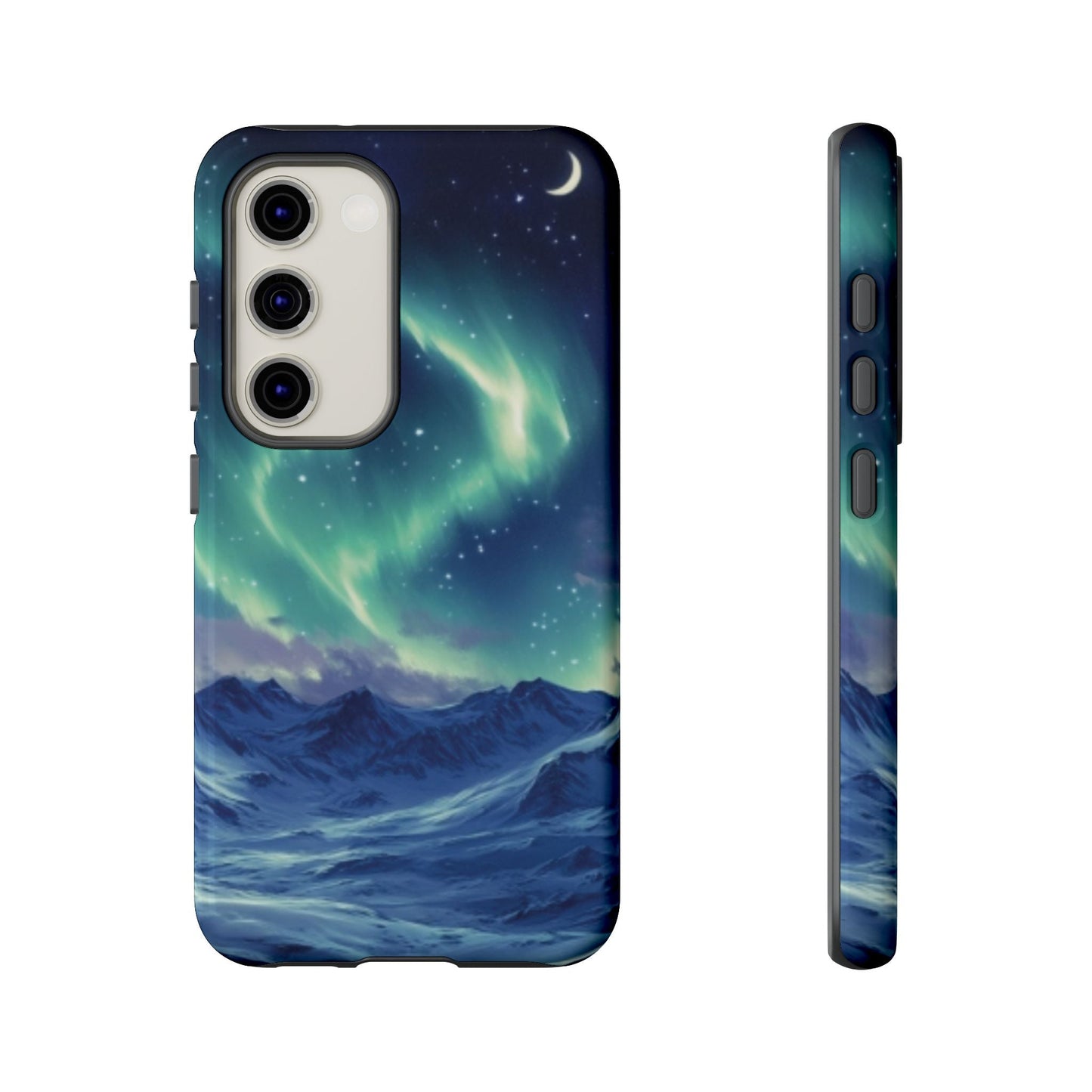 Winter Aurora Tough Cell Phone Case - Ruppy's Creations