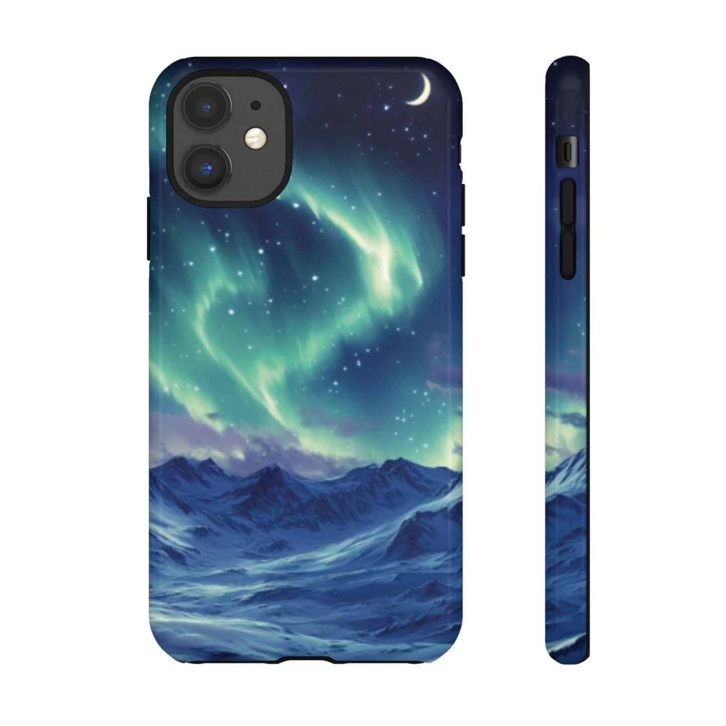 Winter Aurora Tough Cell Phone Case - Ruppy's Creations