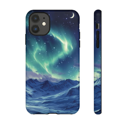 Winter Aurora Tough Cell Phone Case - Ruppy's Creations