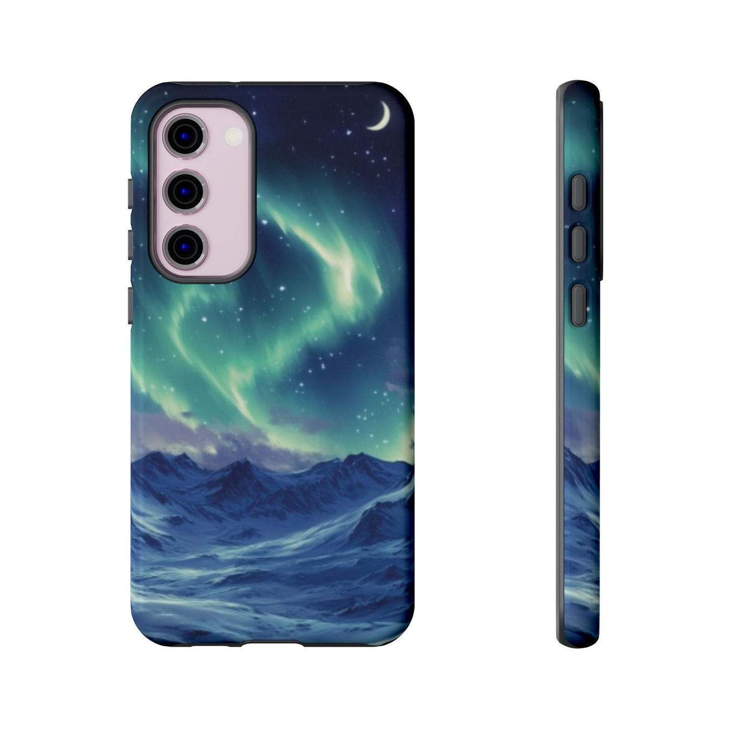 Winter Aurora Tough Cell Phone Case - Ruppy's Creations