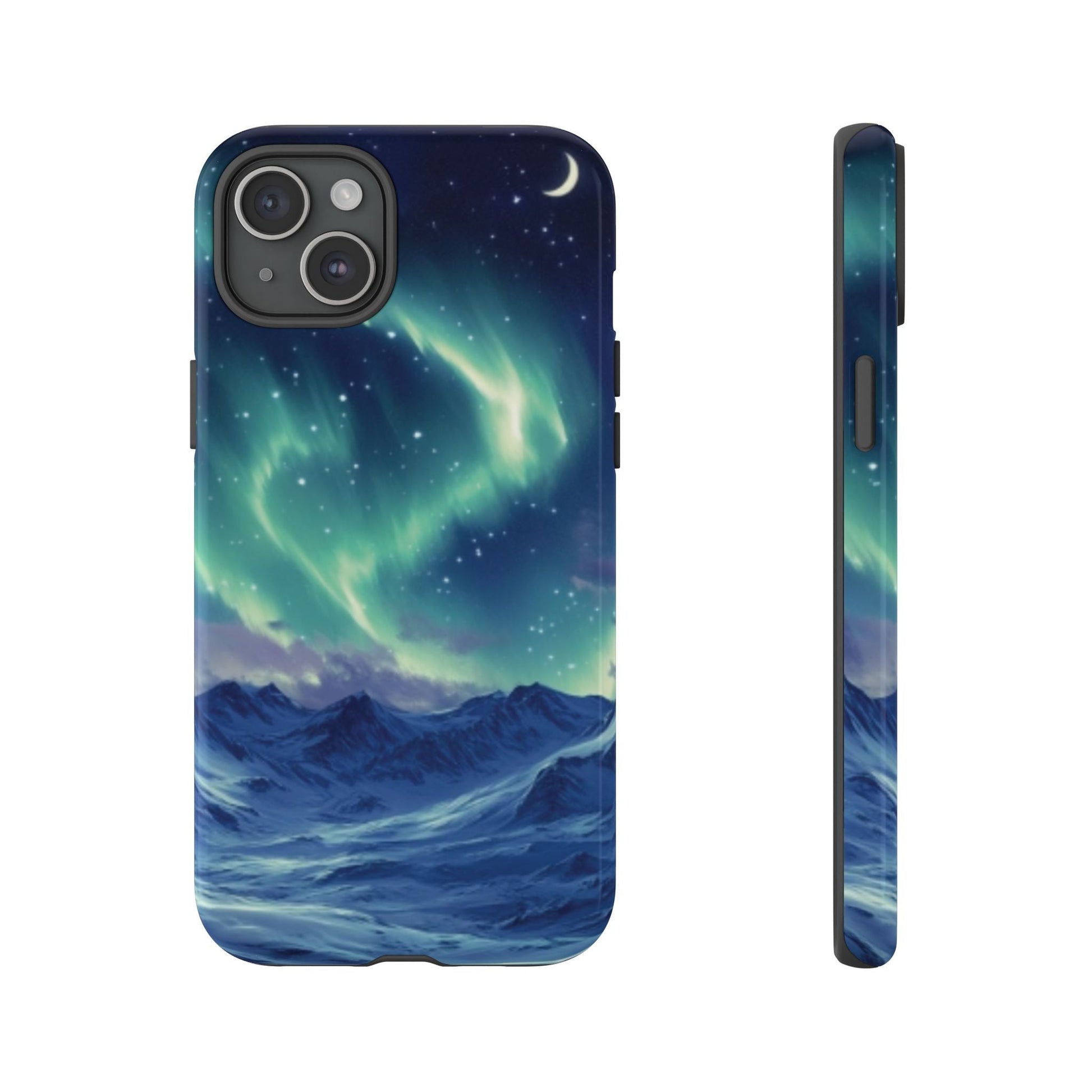 Winter Aurora Tough Cell Phone Case - Ruppy's Creations