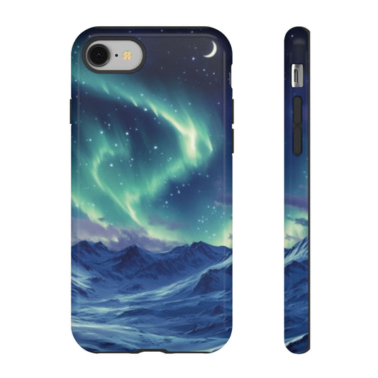 Winter Aurora Tough Cell Phone Case - Ruppy's Creations