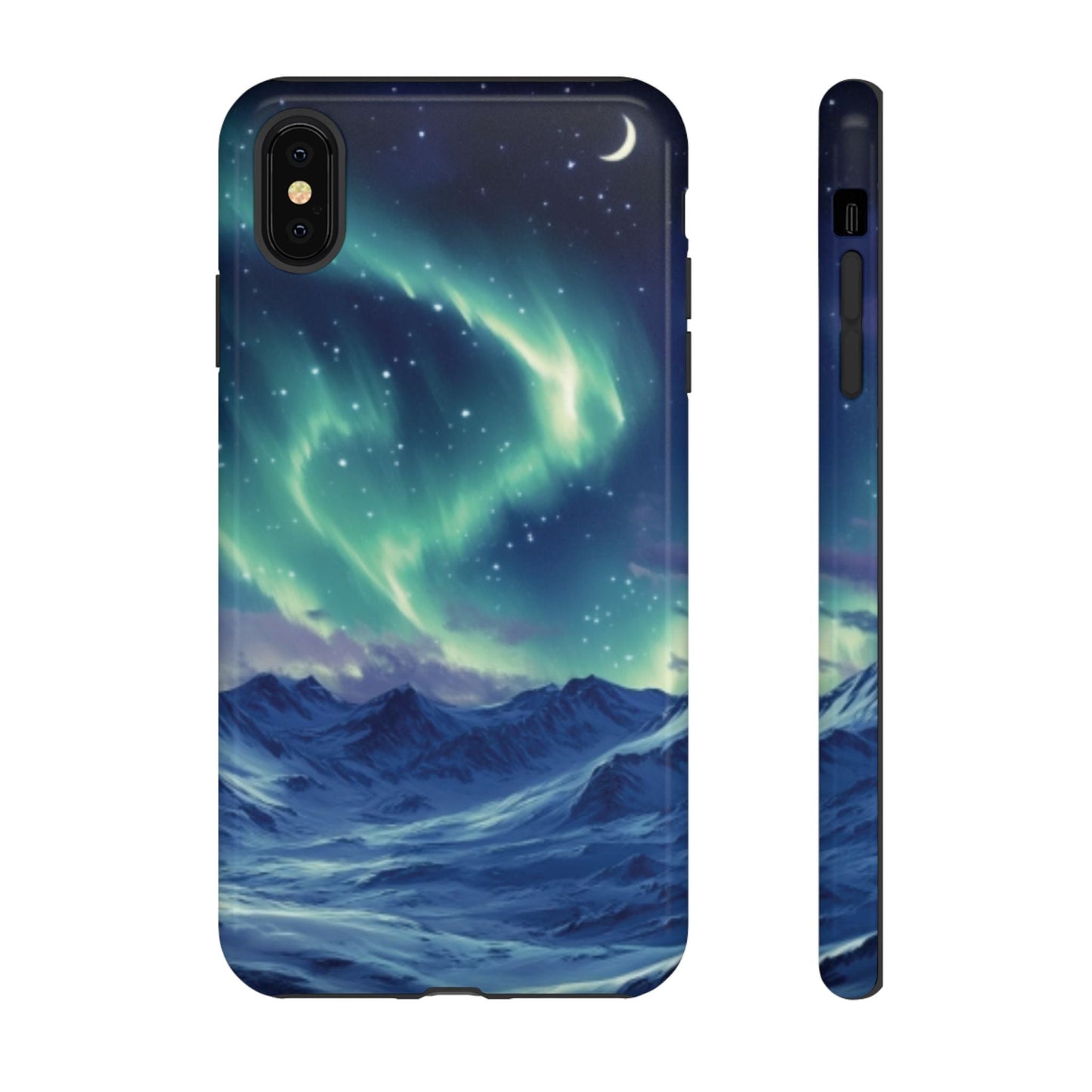 Winter Aurora Tough Cell Phone Case - Ruppy's Creations