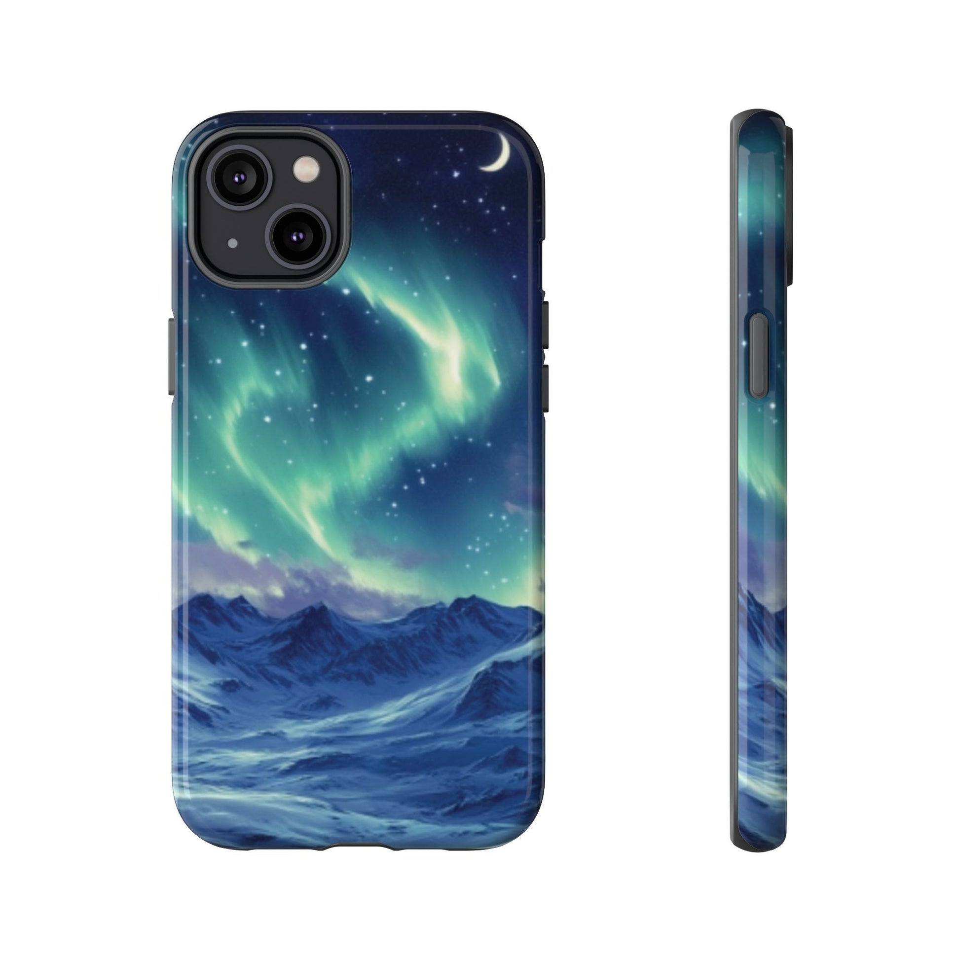 Winter Aurora Tough Cell Phone Case - Ruppy's Creations