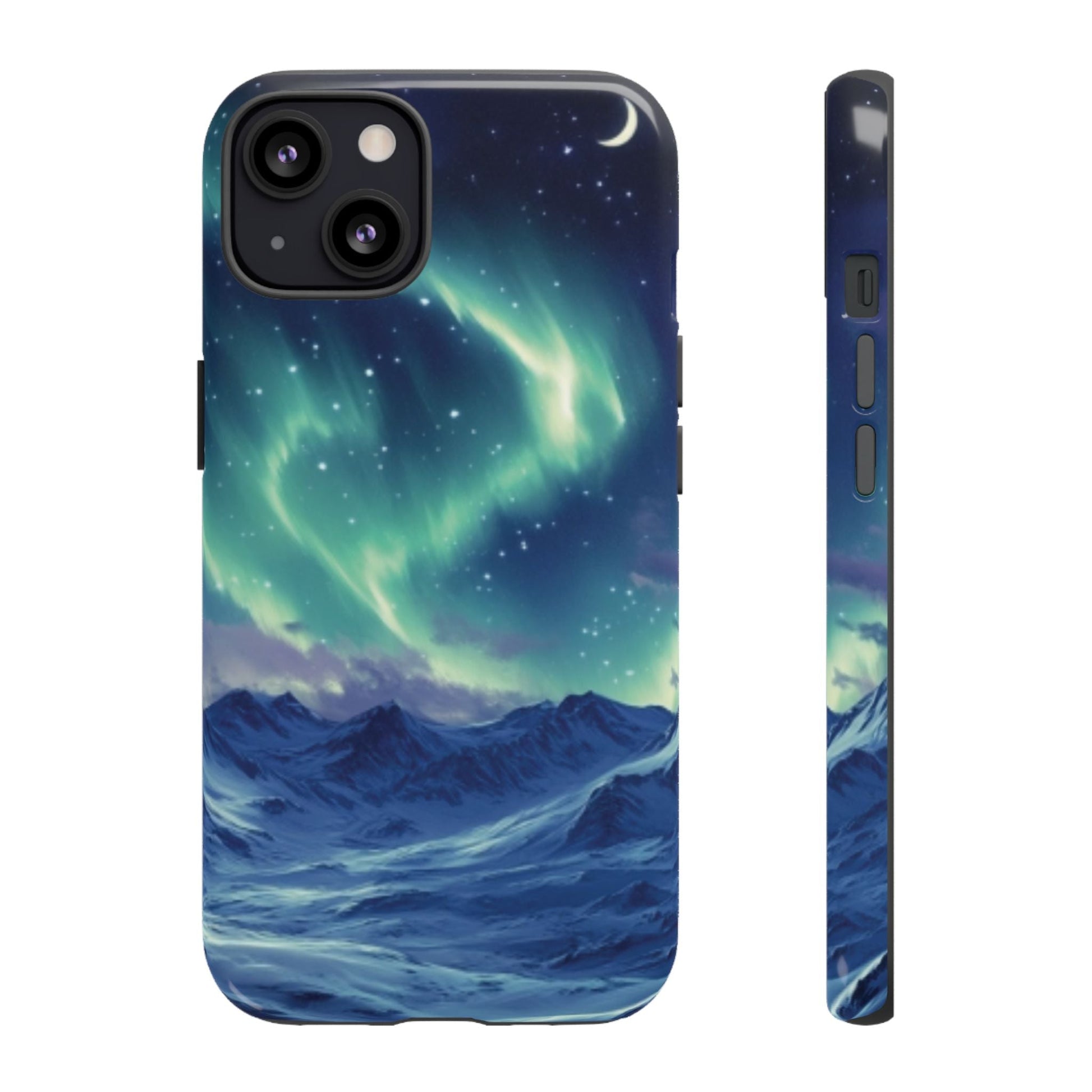 Winter Aurora Tough Cell Phone Case - Ruppy's Creations