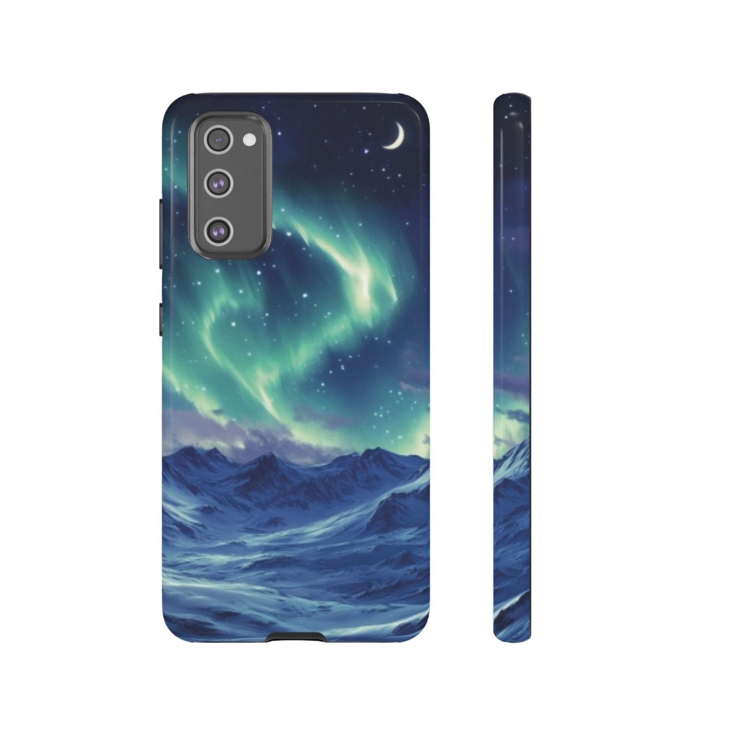 Winter Aurora Tough Cell Phone Case - Ruppy's Creations