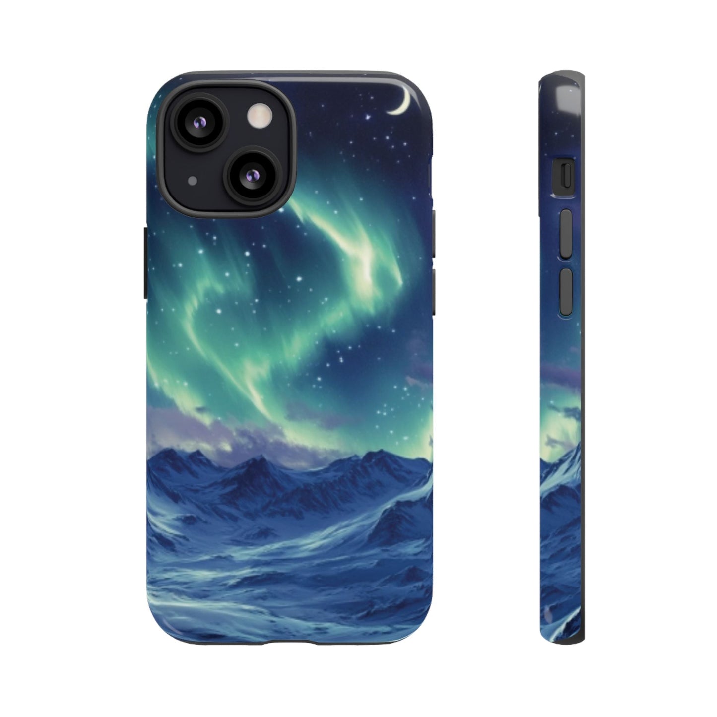 Winter Aurora Tough Cell Phone Case - Ruppy's Creations