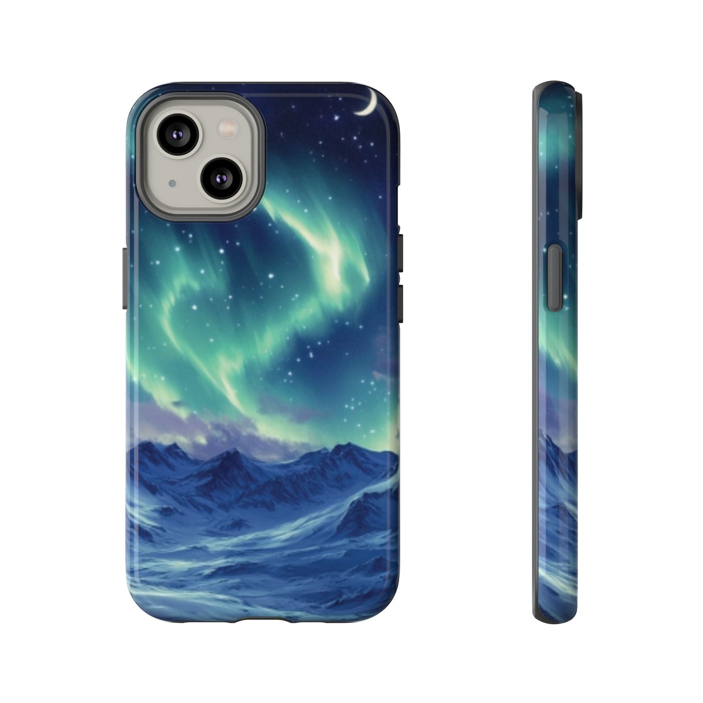 Winter Aurora Tough Cell Phone Case - Ruppy's Creations