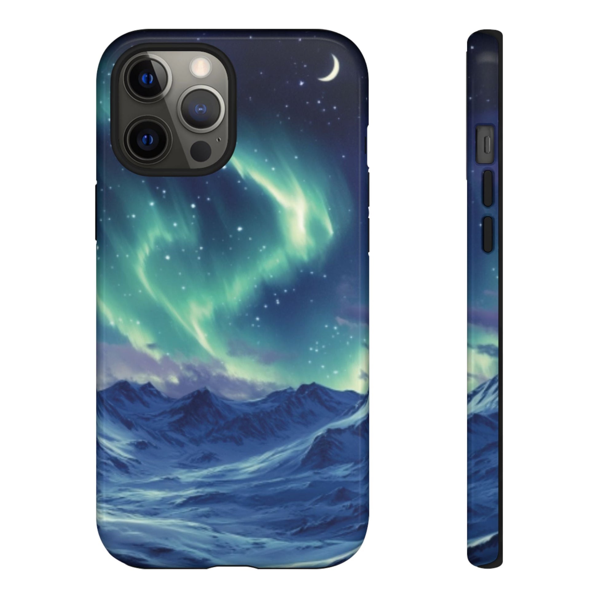 Winter Aurora Tough Cell Phone Case - Ruppy's Creations