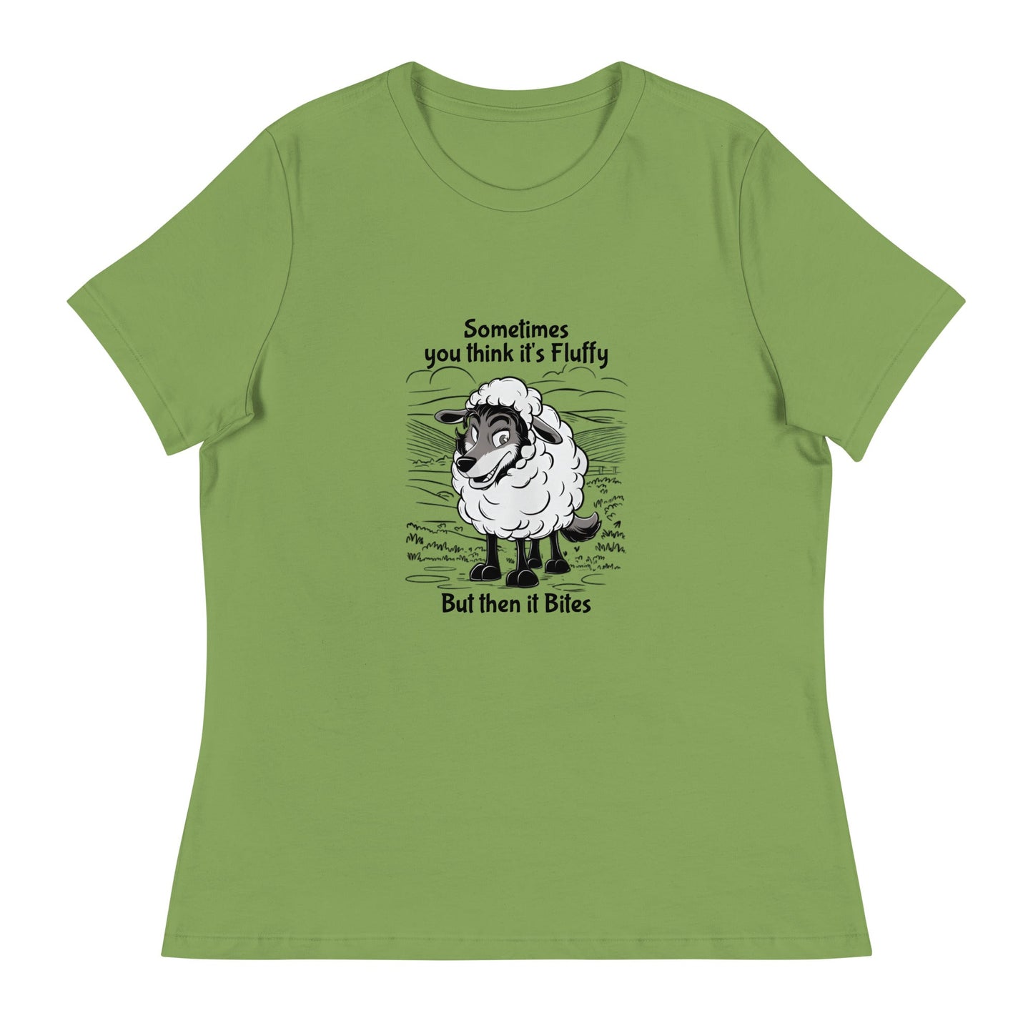 Wolf Sheep Women's Relaxed T-Shirt - Ruppy's Creations