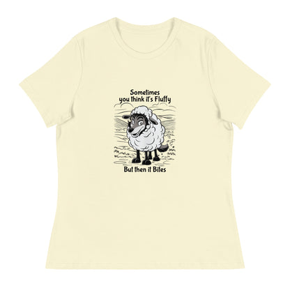 Wolf Sheep Women's Relaxed T-Shirt - Ruppy's Creations