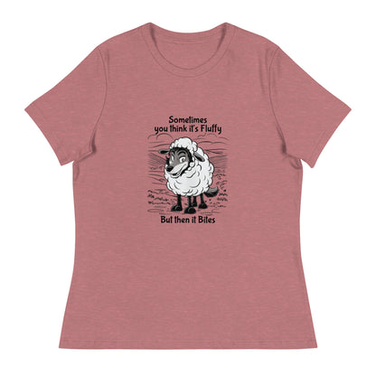 Wolf Sheep Women's Relaxed T-Shirt - Ruppy's Creations