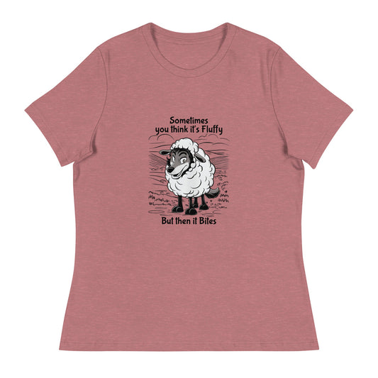 Wolf Sheep Women's Relaxed T-Shirt - Ruppy's Creations