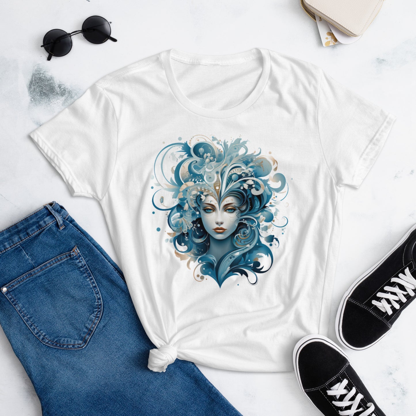 women's t-shirt with unique graphic